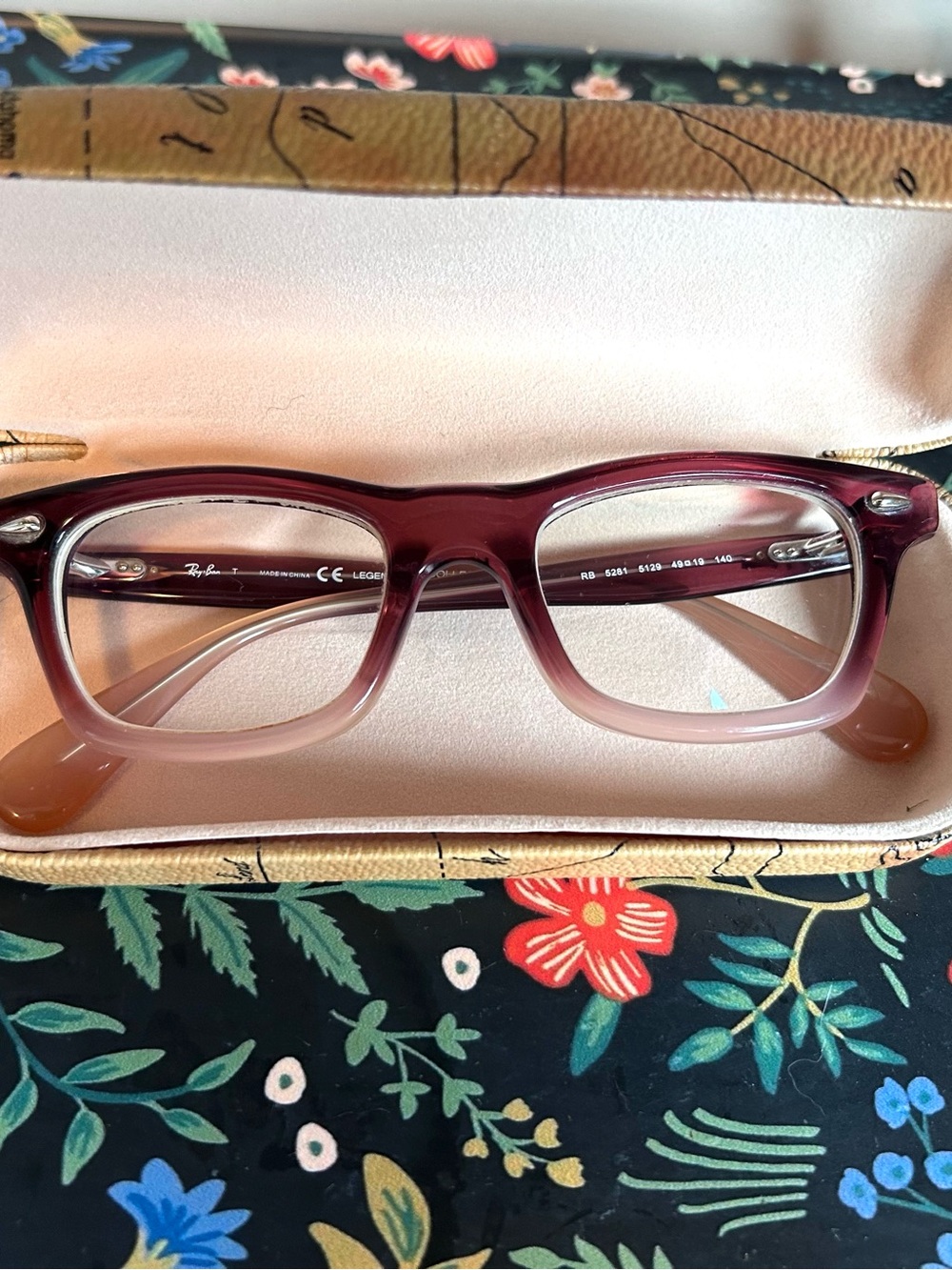 Vintage Ray-ban Wayfarer Eyeglasses